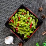 food, vegetable, healthy, inspector gadget edamame, shrimp inspector gadget